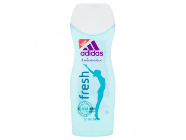 Adidas Гель увлажняющий  для душа "Fresh" для женщин, 250 мл